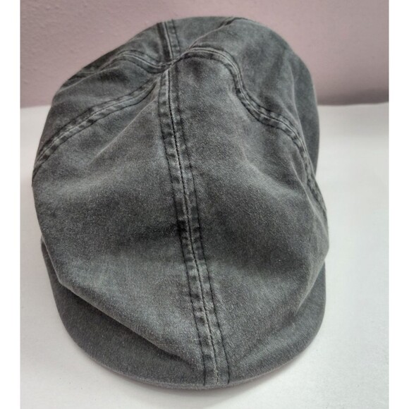 Harley Davidson Genuine Motorclothes XL Flat Cap Hat Dark Gray - Picture 2 of 7